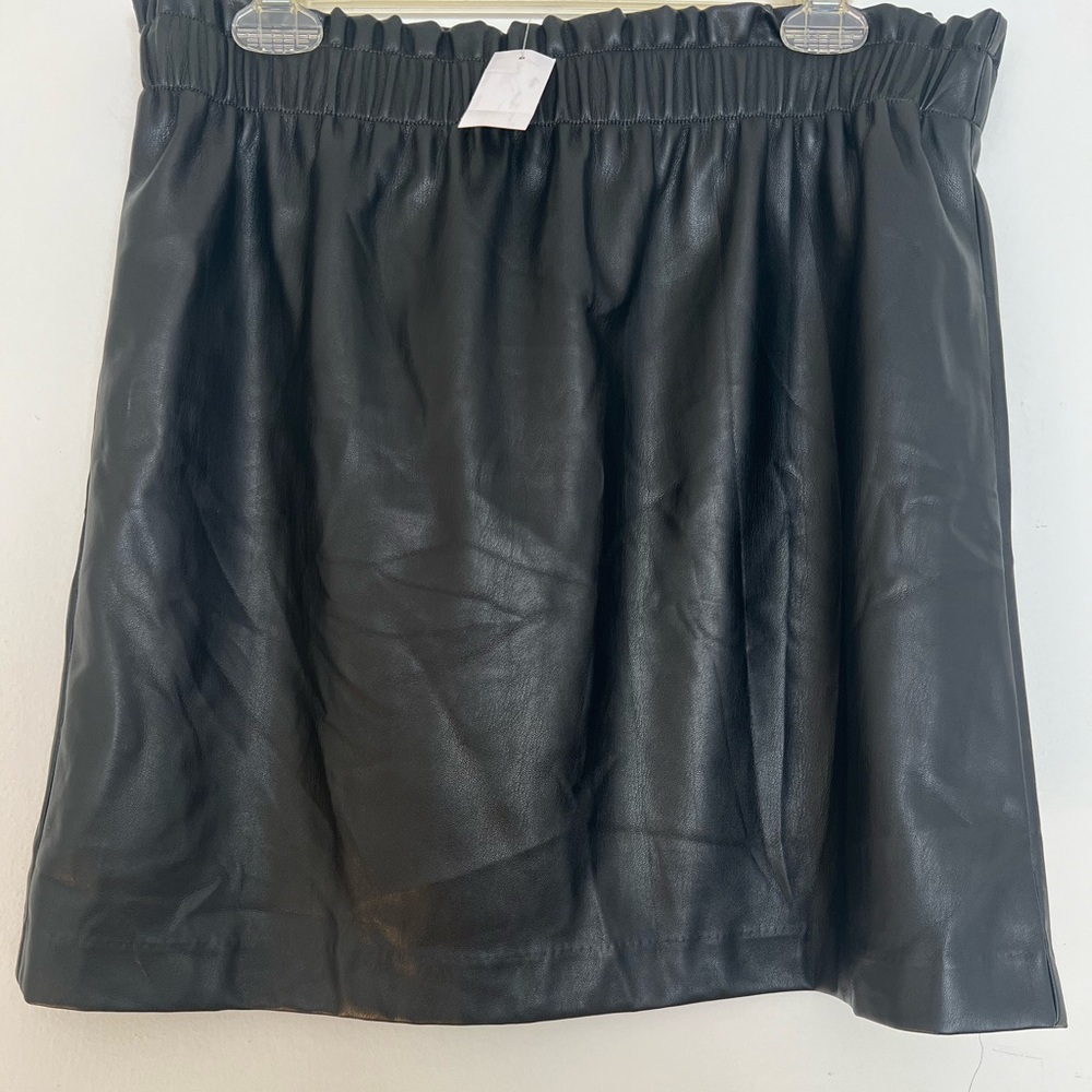 Loft Faux Leather Skirt